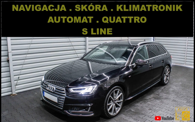 audi a4 Audi A4 cena 105555 przebieg: 120000, rok produkcji 2018 z Sianów